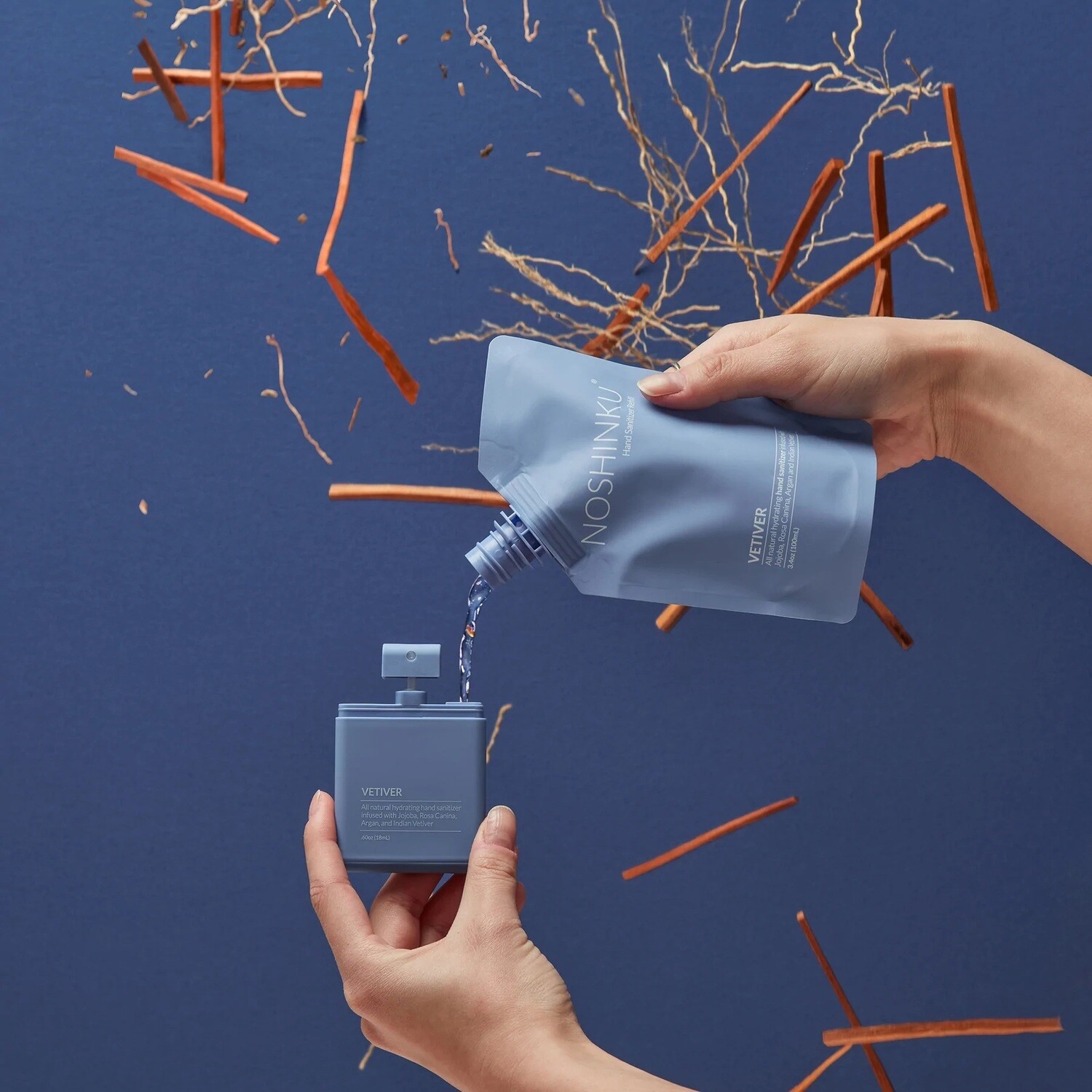 Vetiver Sanitizer Refill Pouch