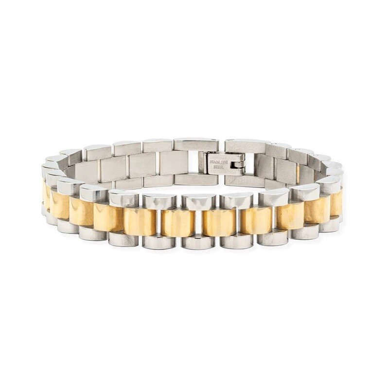 Rolly Two Tone Bracelet