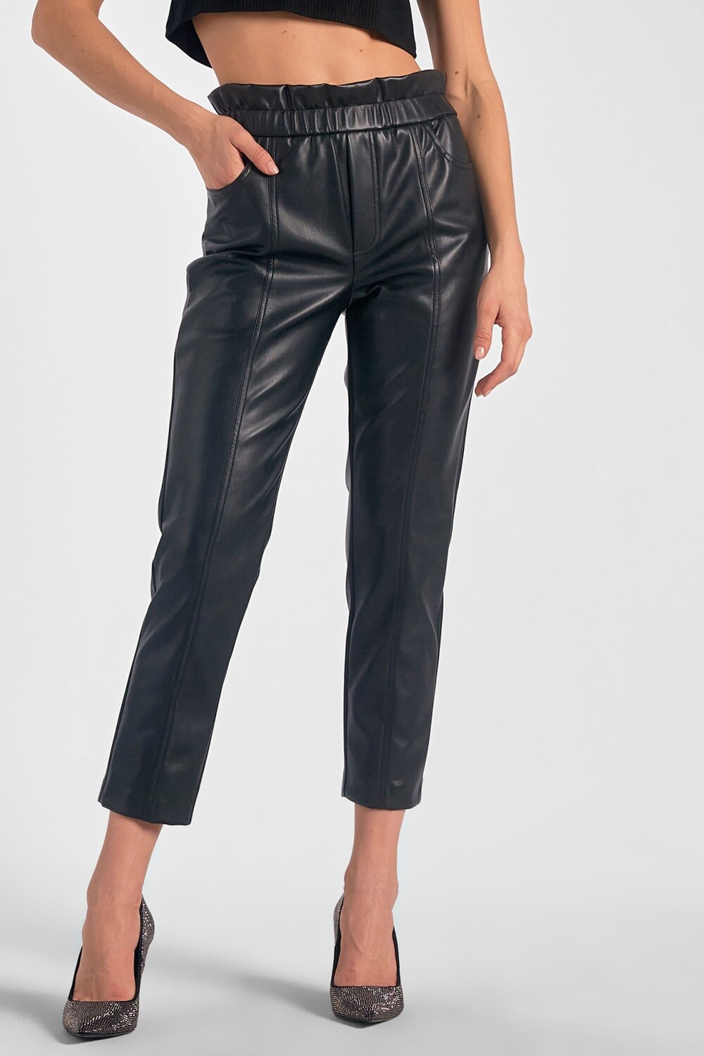 Elan Leather Trouser