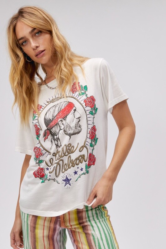 Willie Nelson Red Headed Stranger BF Tee