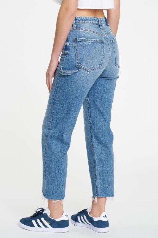 Sundaze Utility Crop High Rise Straight