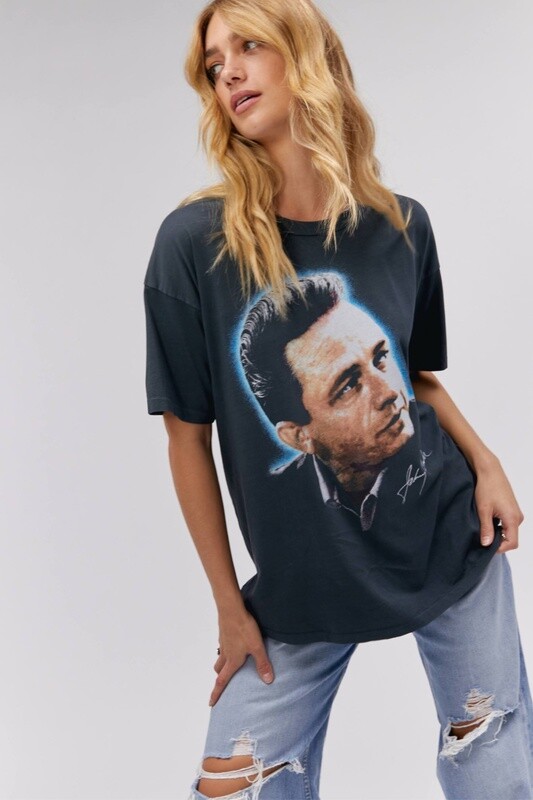 Johnny Cash Portrait Merch Tee