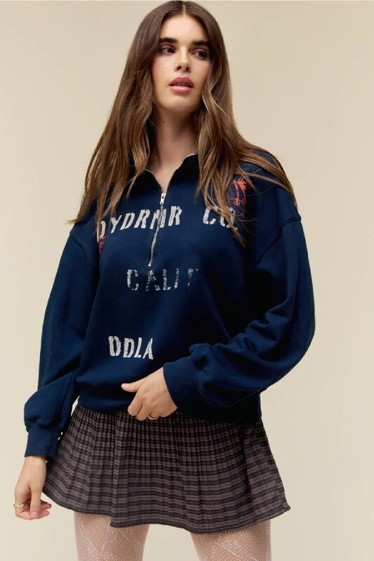 Daydreamer Doodles Half Zip