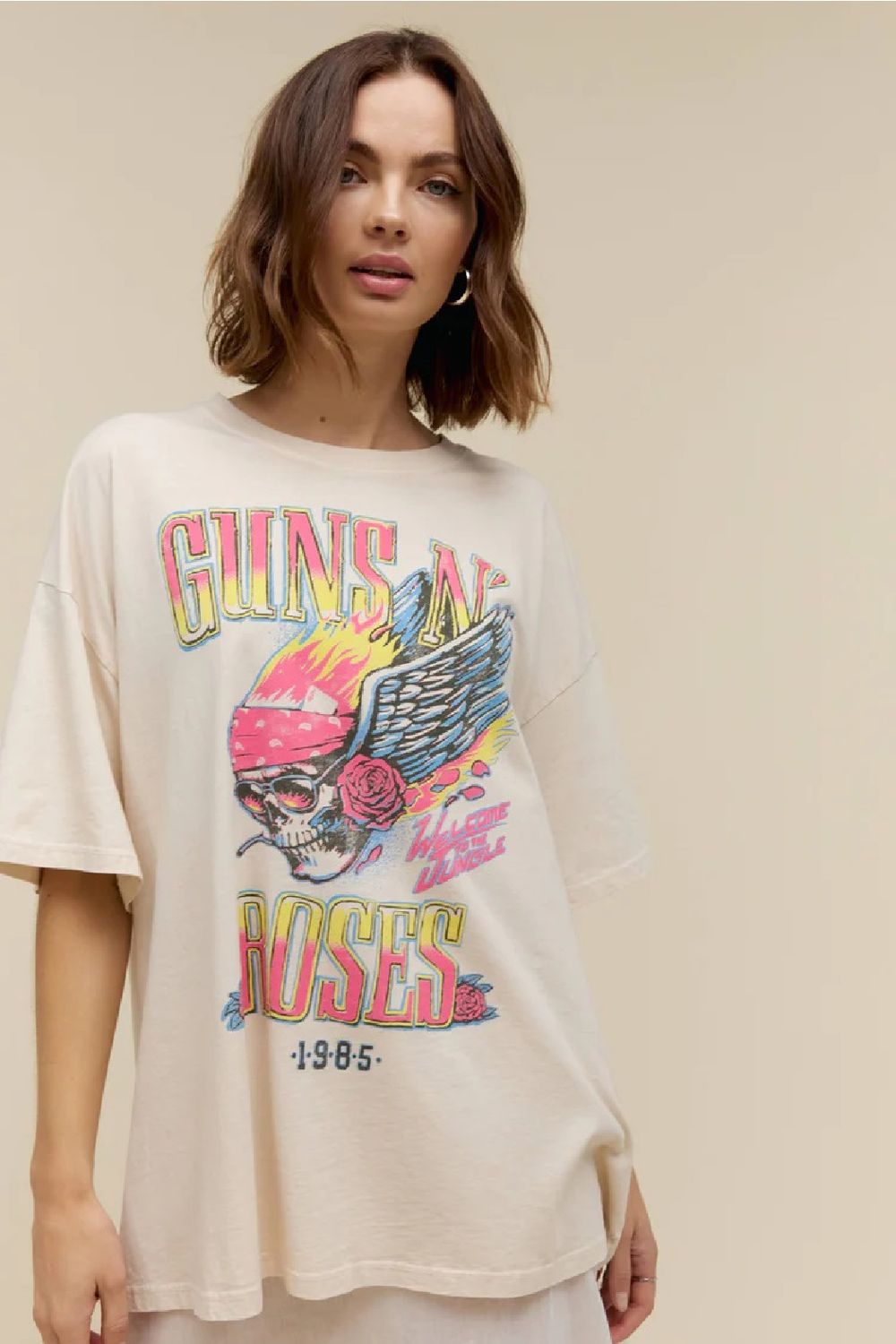 Guns N&#39; Roses Flaming Skull One Size