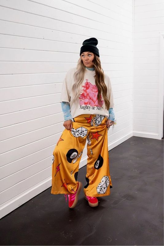 Emy Ave She&#39;s So Lucky Wide Leg Pant