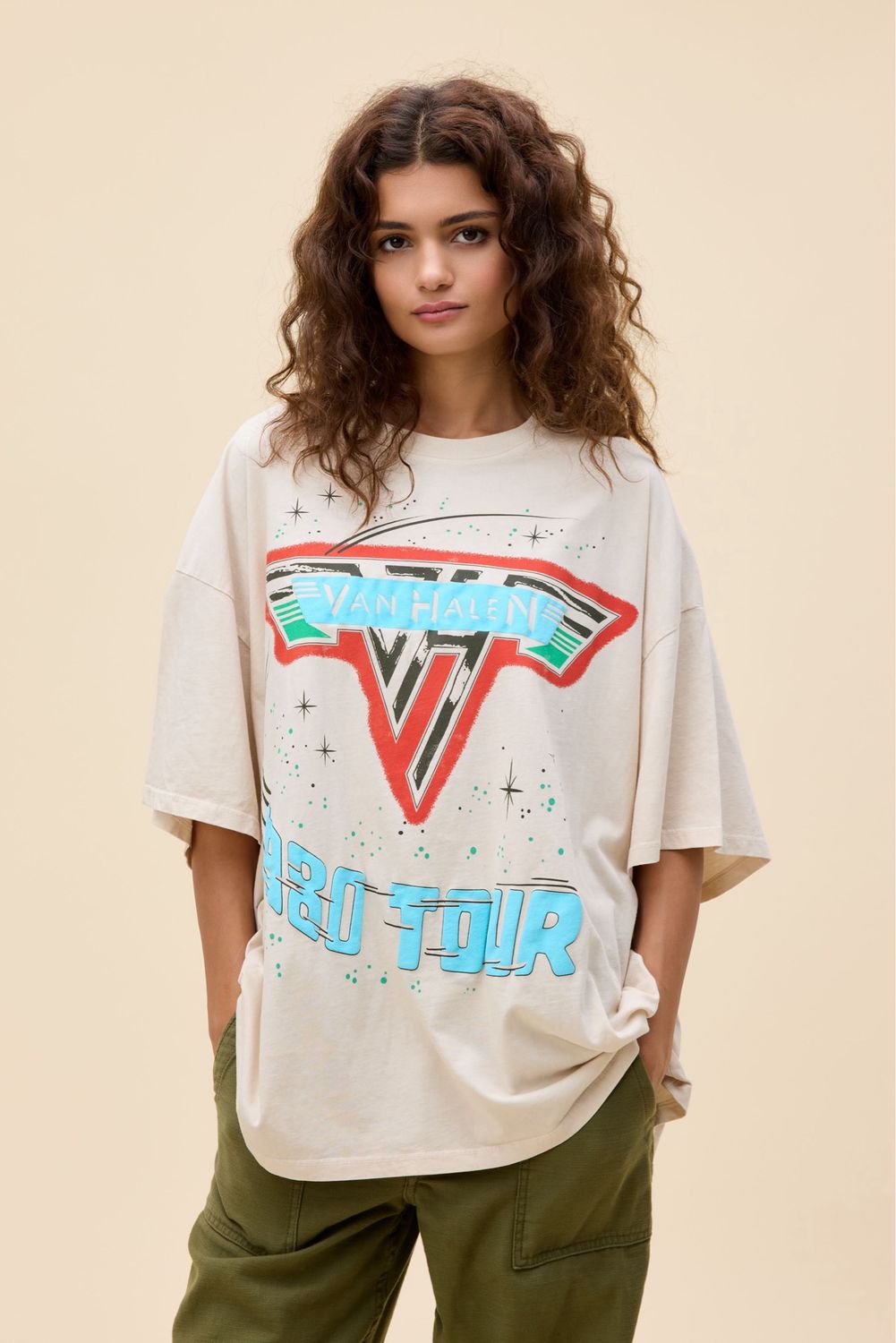 Van Halen 1980 Tour One Size Tee