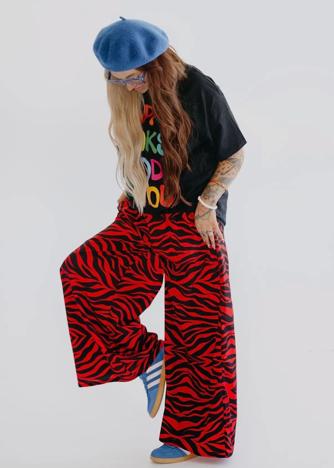 Red Zebra Luxe Trouser