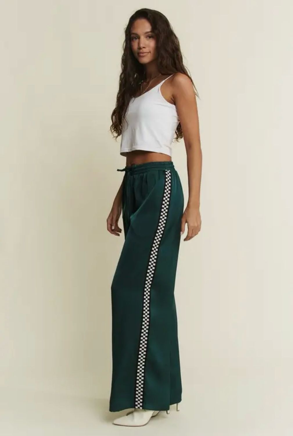 Left Turn Satin Pant