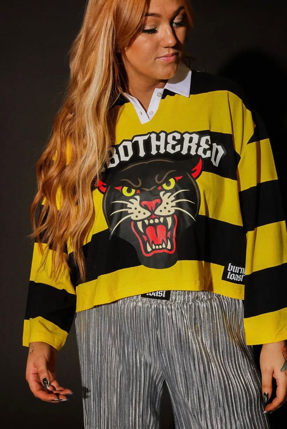 Panther Unbothered Long Sleeve Top