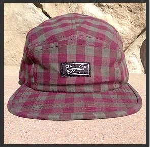 "Grimm" Five panel standard fit adjustable cap