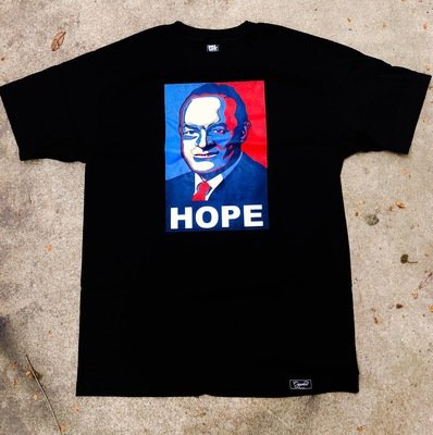 "Hope" tee black