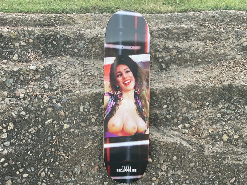 Total recall series "Mary" skateboard deck