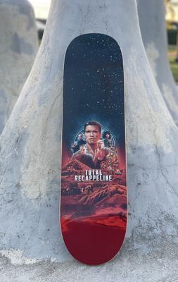 Cappeline Total recall series "Box cover" skateboard deck