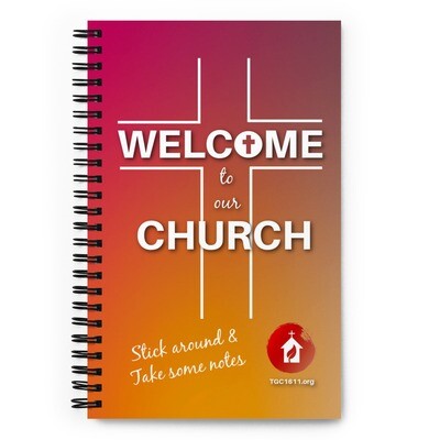 Gethsemane Church Welcome Notebook
