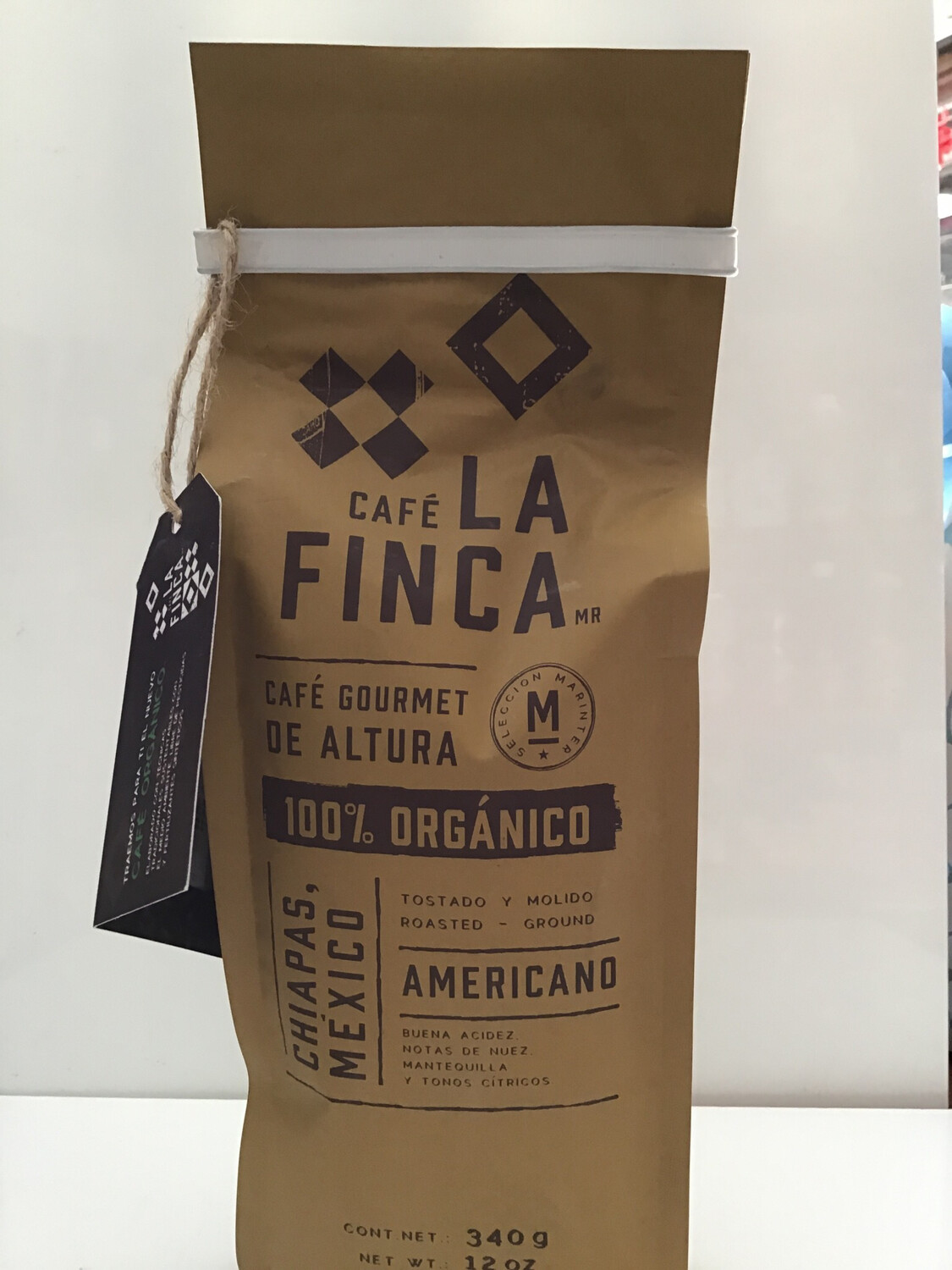 Café La Finca de Altura Gourmet 340g 100 Orgánico MEXICO