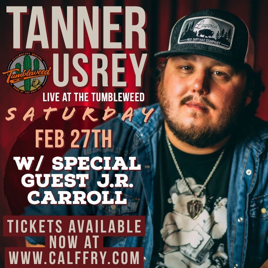 Tanner Usrey - Saturday , February 27th 2021 Tanner Usrey - Saturday , February 27th 2021