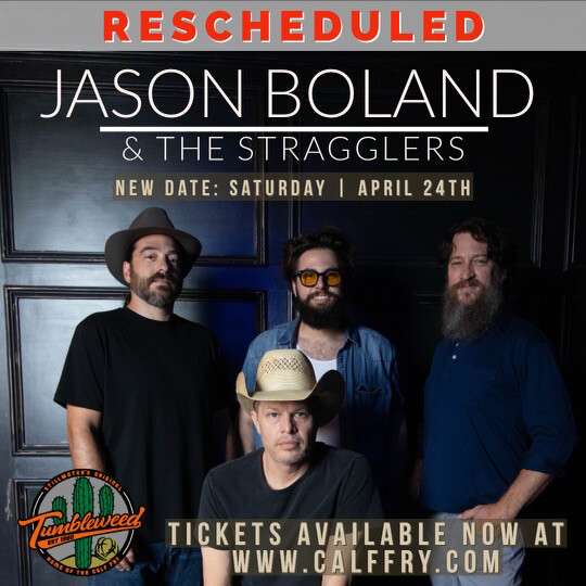 Jason Boland & The Stragglers - Saturday April 24 2021 Jason Boland & The Stragglers - Saturday April 24 2021