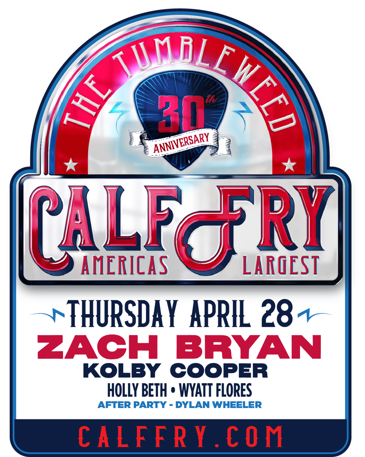 Calf Fry 2022 GA Thursday Ticket 55.00