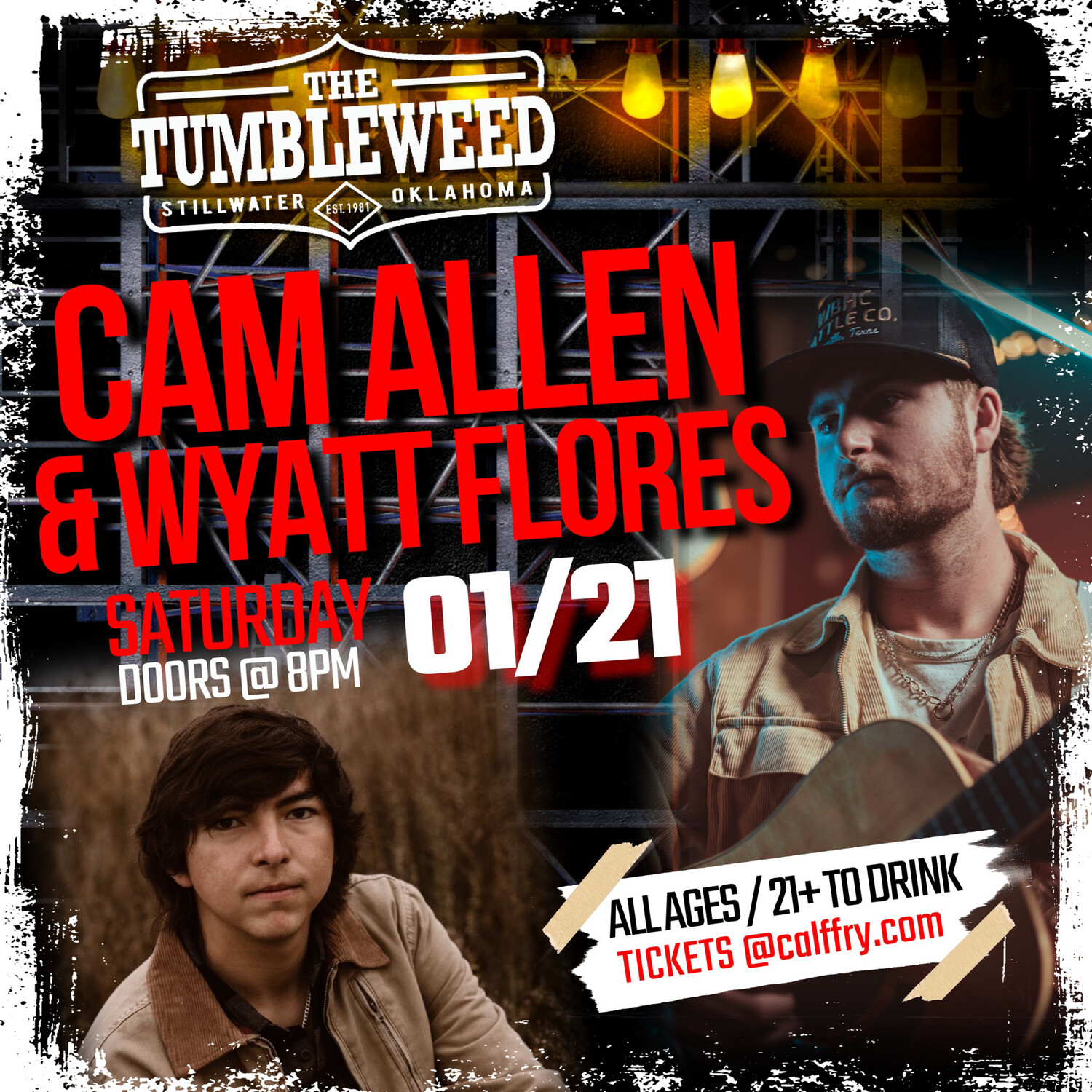 Can Allen & Wyatt Flores Saturday January 21