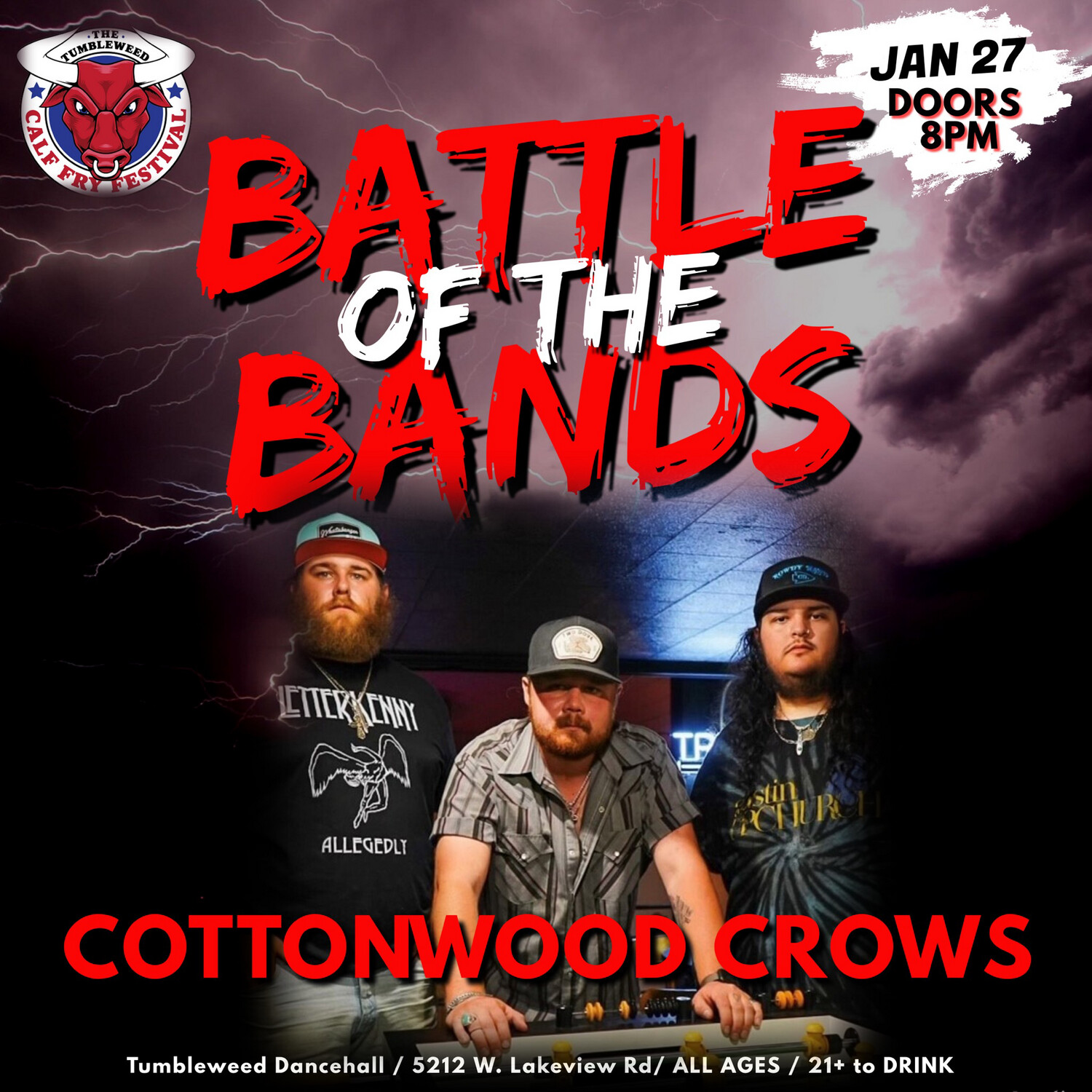 Battle Of The Bands- Cottonwood Crows -January 27