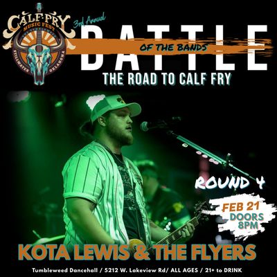 Battle Of The Bands- Kota Lewis &amp; The Flyers Friday February 21, 2025