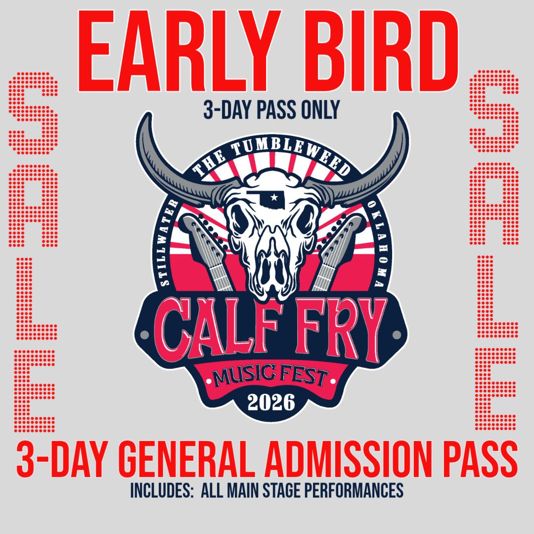 Early Bird - Calf Fry 2026/ 3-Day General Admission Pass