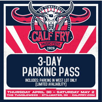 Calf Fry 2026- 3-Day Parking Pass