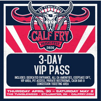 Calf Fry 2026- 3-Day VIP Pass