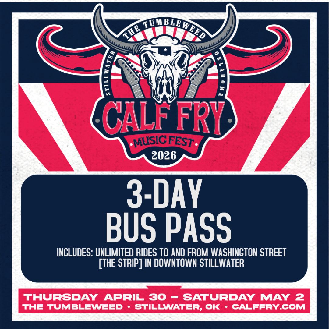 Calf Fry 2026- 3-Day Bus Pass
