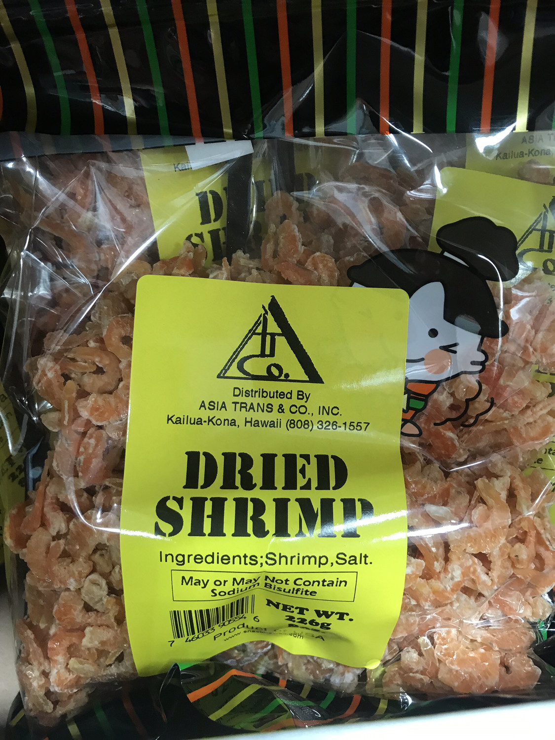 Dried Shrimp 8 Oz