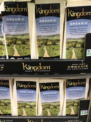 Organic Kingdom Cheddar Cheese