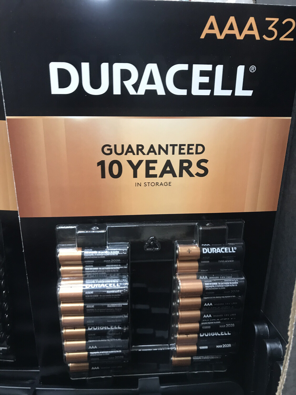 Duracell AAA Batteries 12 Pack