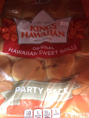 Kings Hawaiian Sweet Rolls