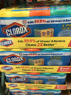 Clorox Disinfecting Wipes 5 Pack