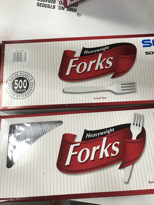 Plastic Forks 500 Ct