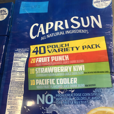Capri Sun Variety Pack 40 Ct