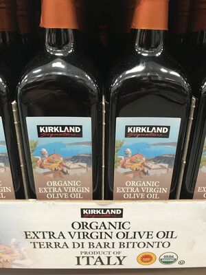 Kirkland Signature Italian Extra Virgin Olive Oil, 1 L