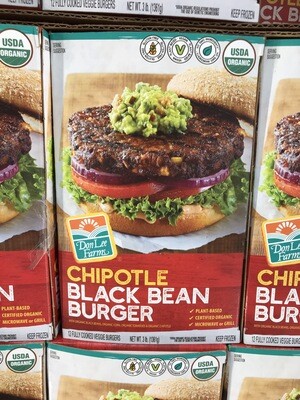 Chipotle Black Bean Burgers 48 Oz
