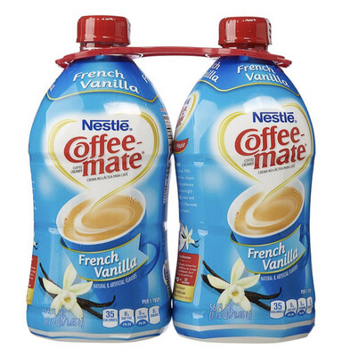 Coffee mate liquid creamer