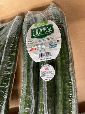 Local English Cucumbers