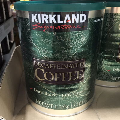Kirkland Decaffeinated Coffee 3 lbs