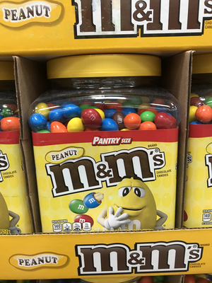 Peanut M&M's Milk Chocolate w/Candy Coating 62 oz.
