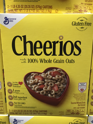 Cheerios Gluten Free Cereal 2 x 20.35 oz