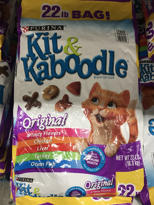 Kit & Kaboodle Original Purina Kit & Kaboodle Original Cat Food 22 lb