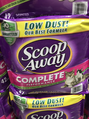 Scoop Away Scoopable Cat Litter Complete Performance 42 lb