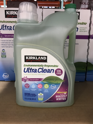 Kirkland Signature Ultra Clean Laundry Detergent , 126 Loads