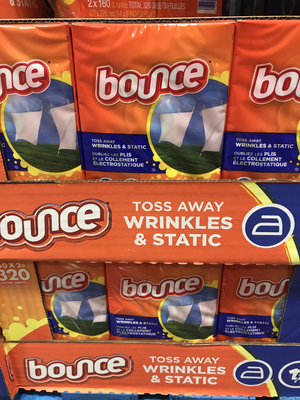 Bounce Outdoor Fresh Scented Fabric Softener Dryer Sheets 2 x 160 ct