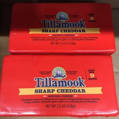 Tilamook Sharp Cheddar 2.5 lbs