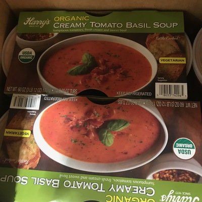 Organic Creamy Tomato Basil Soup 30 oz