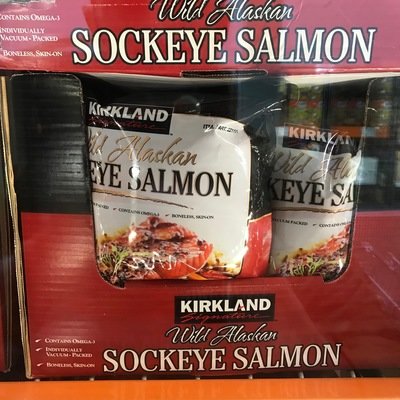Frozen Wild Sockeye Salmon